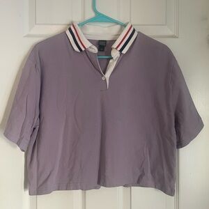 Purple Wild Fable Crop Top